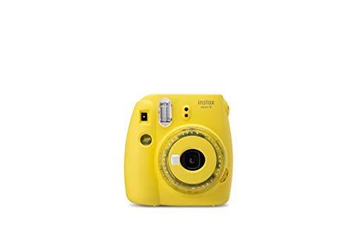 Yellow Instant Camera with 10 Shots Y19898