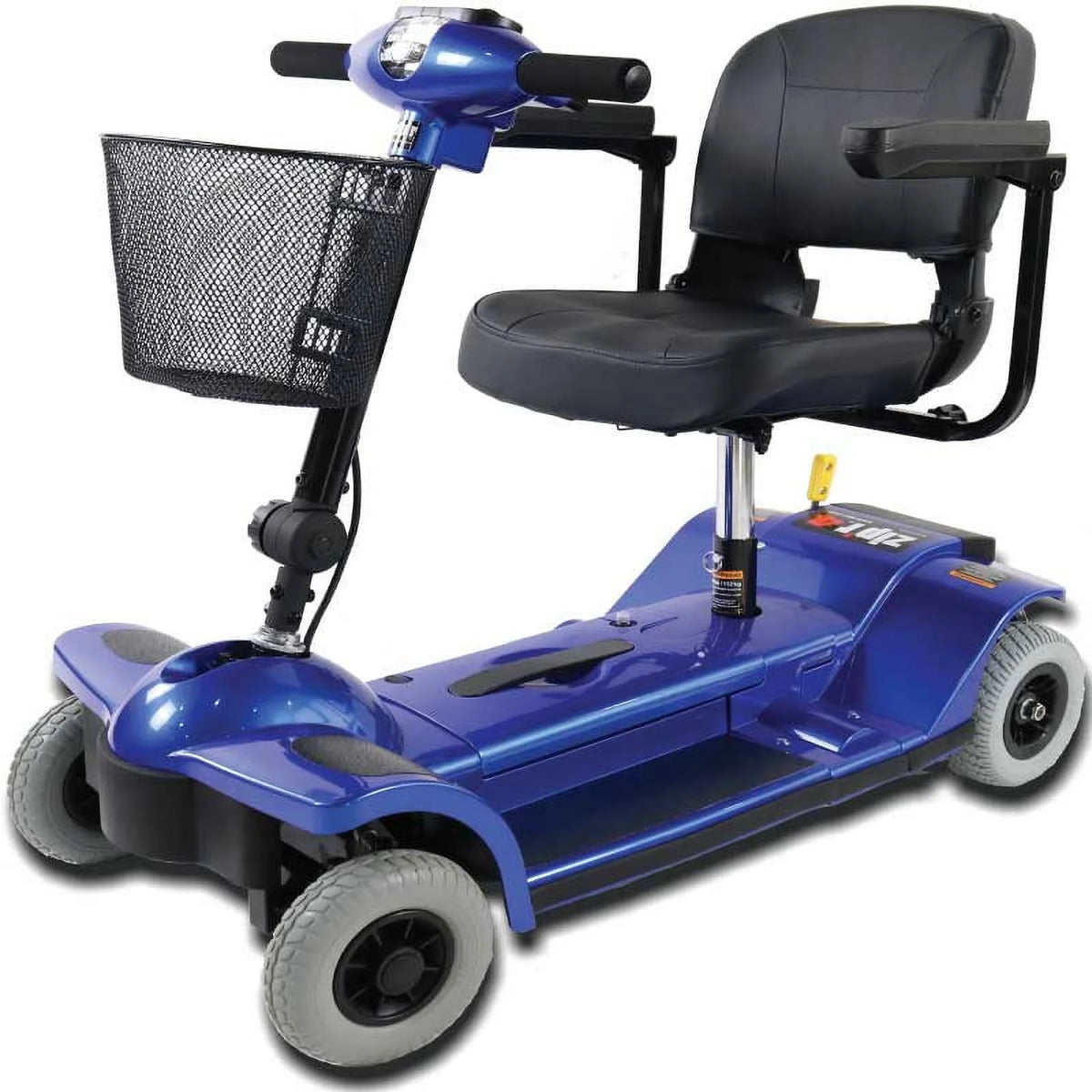 Blue 4 Wheel Folding Mobility Scooter Z952