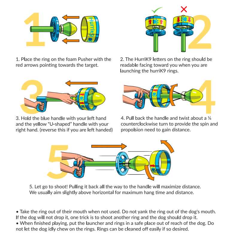 Ring Launcher Dog Starter Pack J6730