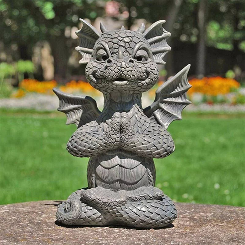 18cm Dragon Statue O173730