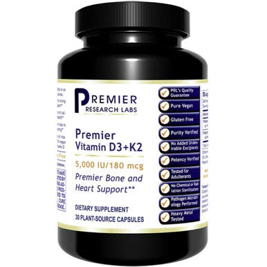 Vitamin D3 + K2 30 Plant Source Capsules V661379