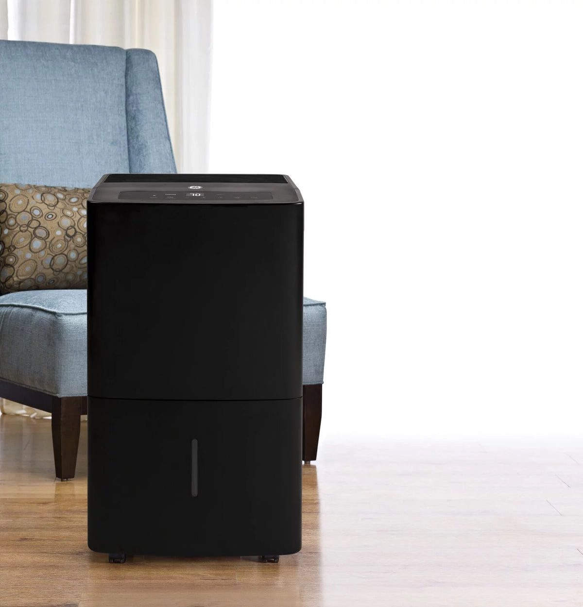 45-Pint Portable Dehumidifier with Drain, Black K410853