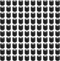 100 Rolls 2 inch Black Self Adhesive Cohesive Bandage Wrap G6983