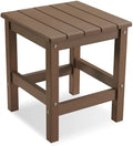 Black Polystyrene Outdoor Side Table N666060