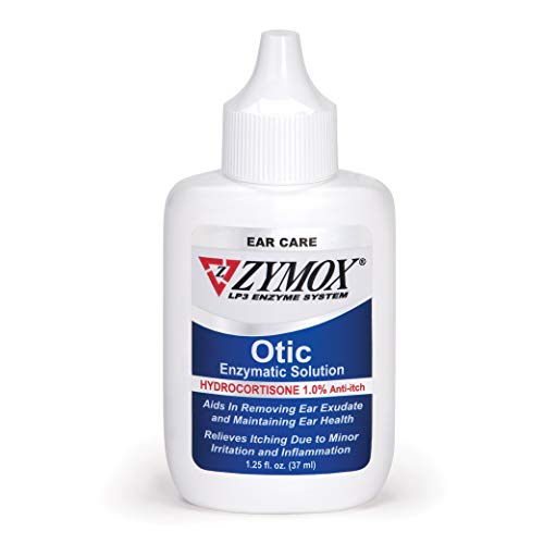1.25oz Otic Enzymatic Solution with 1% Hydrocortisone D543