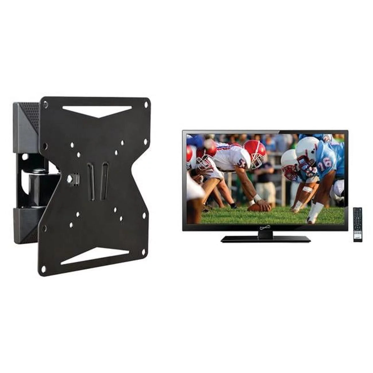 19 in. HD 720P LED TV & Full-Motion Mount M296284