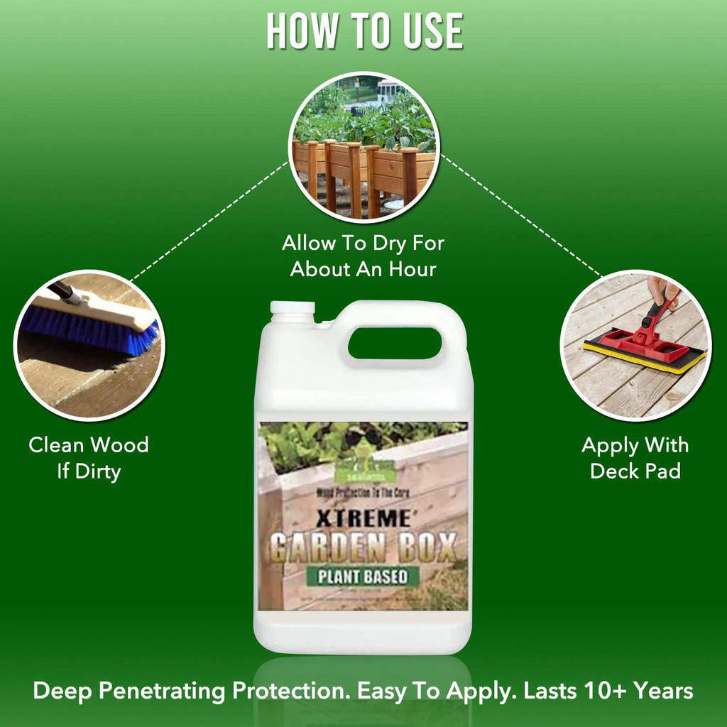 Plant Based Non-Toxic Wood Sealer Quart Kit A42469