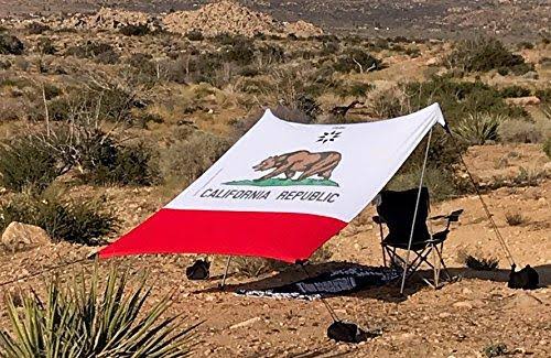 Portable Beach Tent Canopy Sun Shelter, 7 x 7ft H547