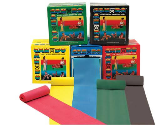 100 Yard 5 Color Exercise Band Set O73086
