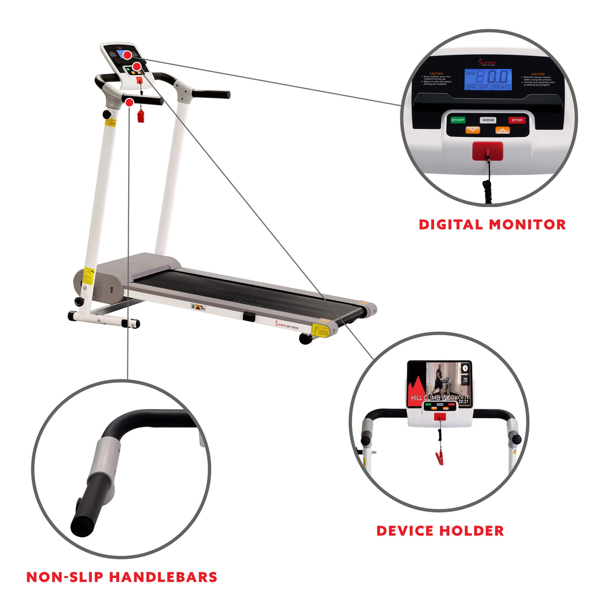 Foldable Motorized Treadmill N83787