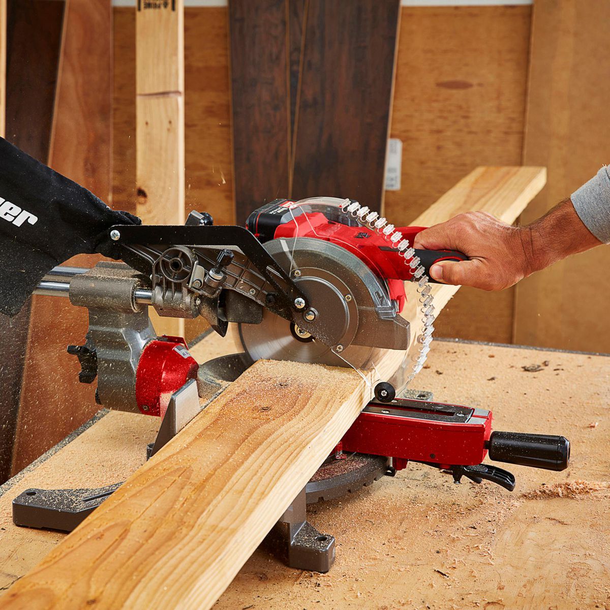 20V Brushless Cordless 7-1/4 in. Sliding Miter Saw L886