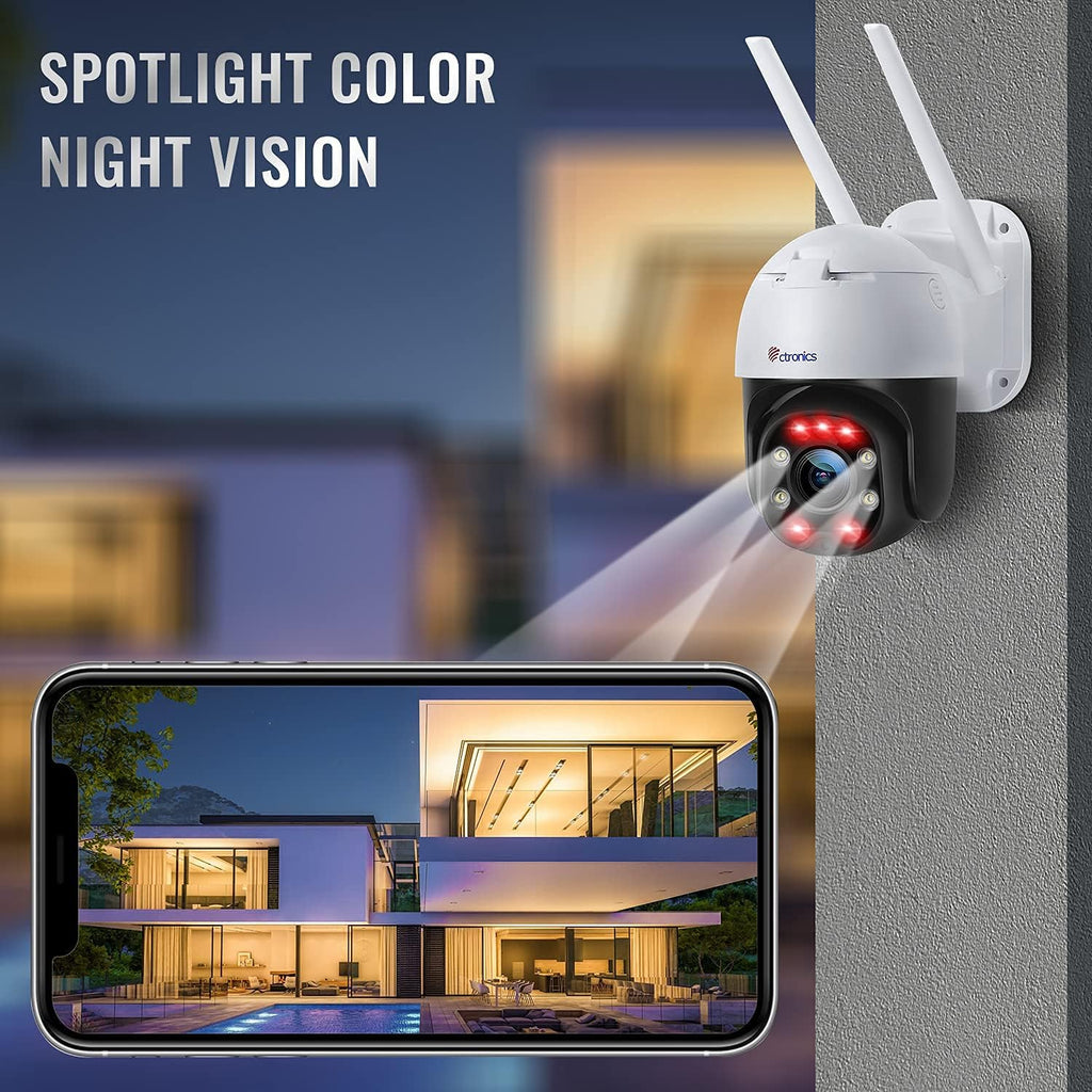 5X Optical Zoom 1080P PTZ Security Camera R954