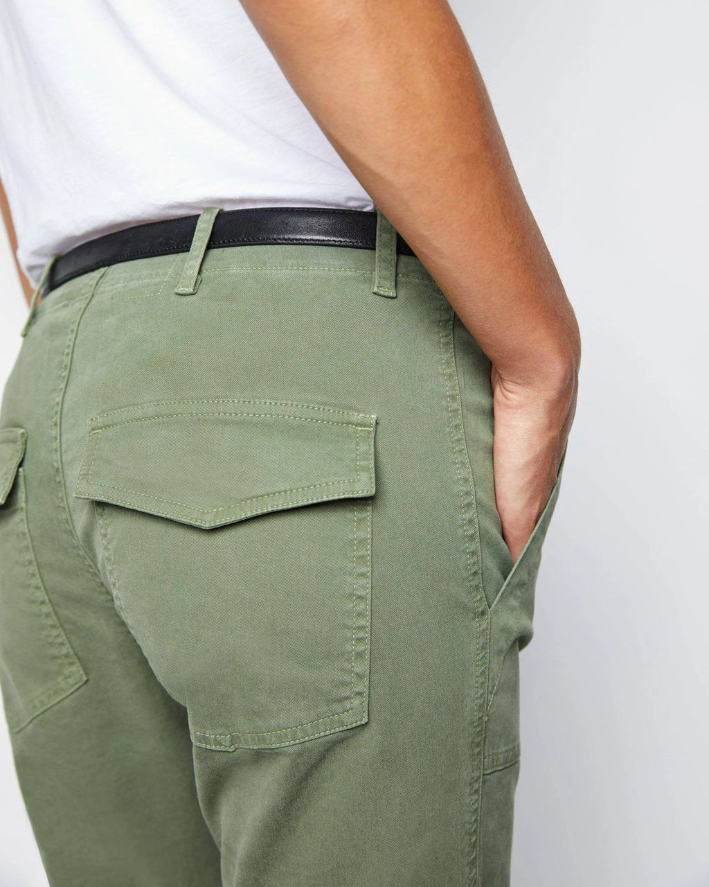 Cropped Military Pant Camo U433015