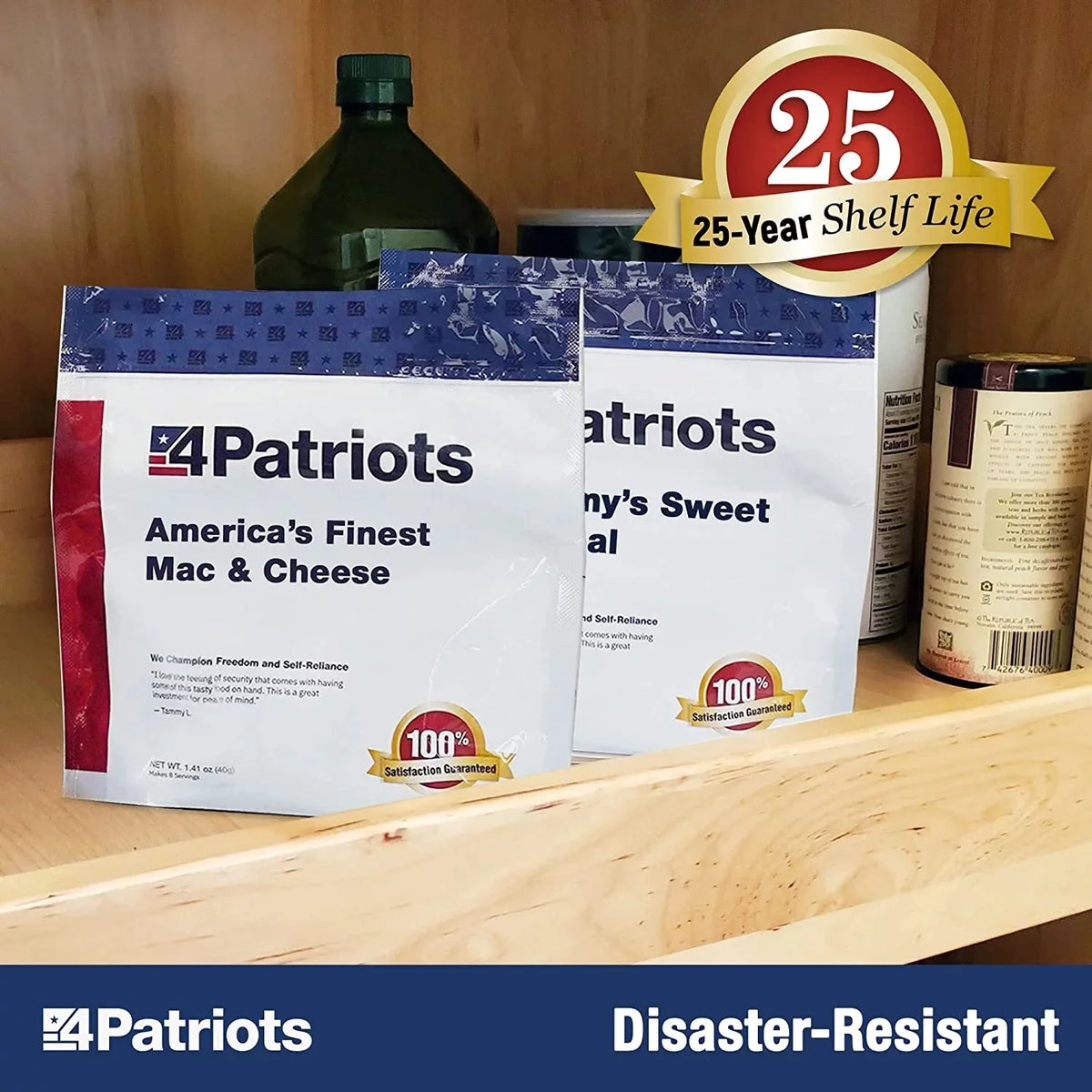 16 Servings Freeze Dried Emergency Food Supply D17432