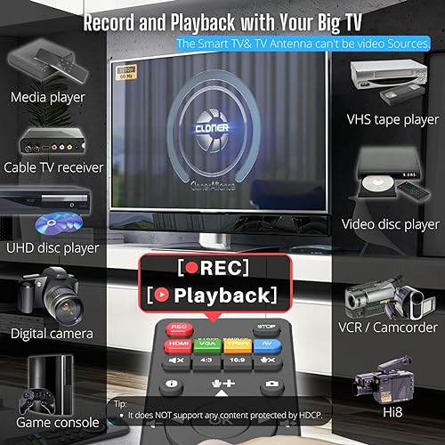 1080p@60fps Video Recorder with HDMI Capture A116916
