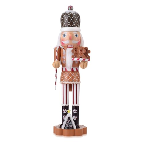 14.4 Inch Wooden Christmas Nutcracker Figure Q936