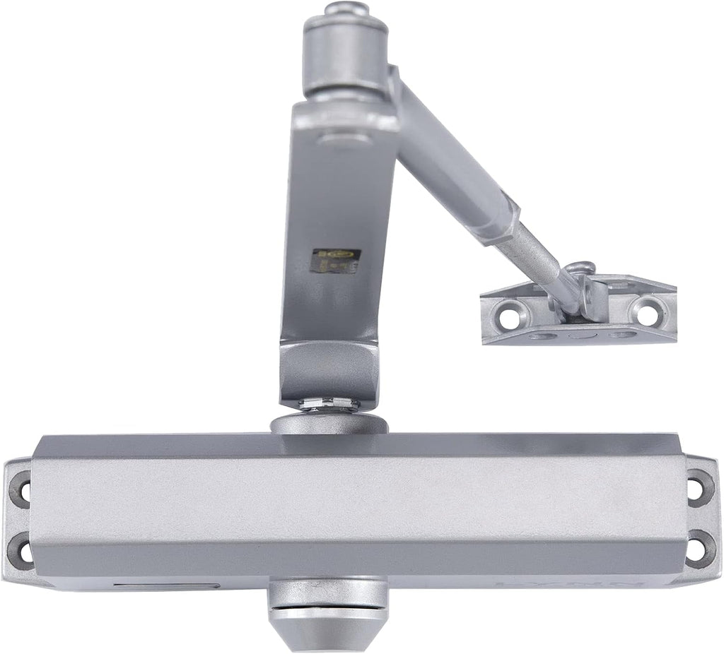 Medium Duty Commercial Door Closer Matte Black Cast Aluminum Fire Rated Size 3 A664484