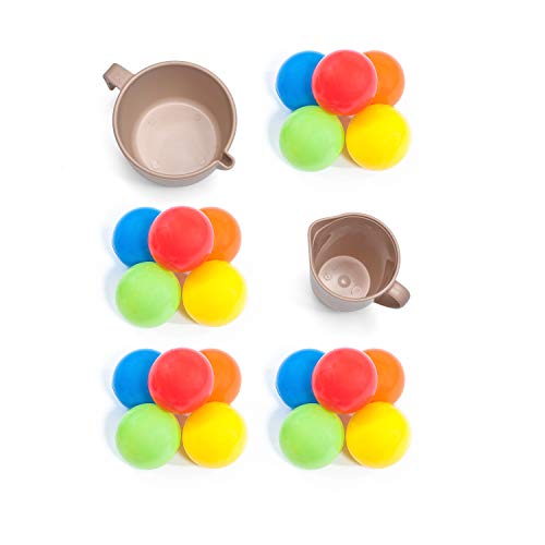 Crazy Maze Ball Pit Playhouse for Kids, 20 Interactive Colorful Balls T575