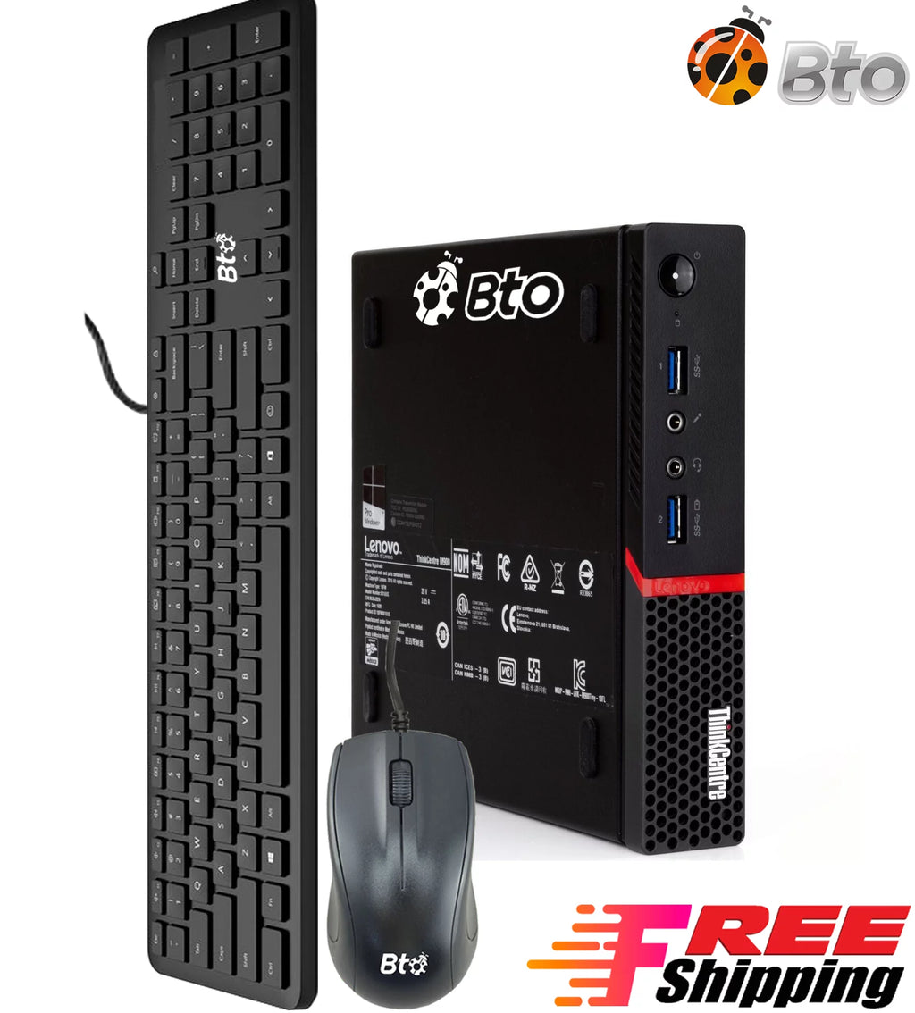 Restored Mini Desktop PC Intel Pentium 2.64GHz 8GB RAM 256GB SSD Windows 10 Pro Q633