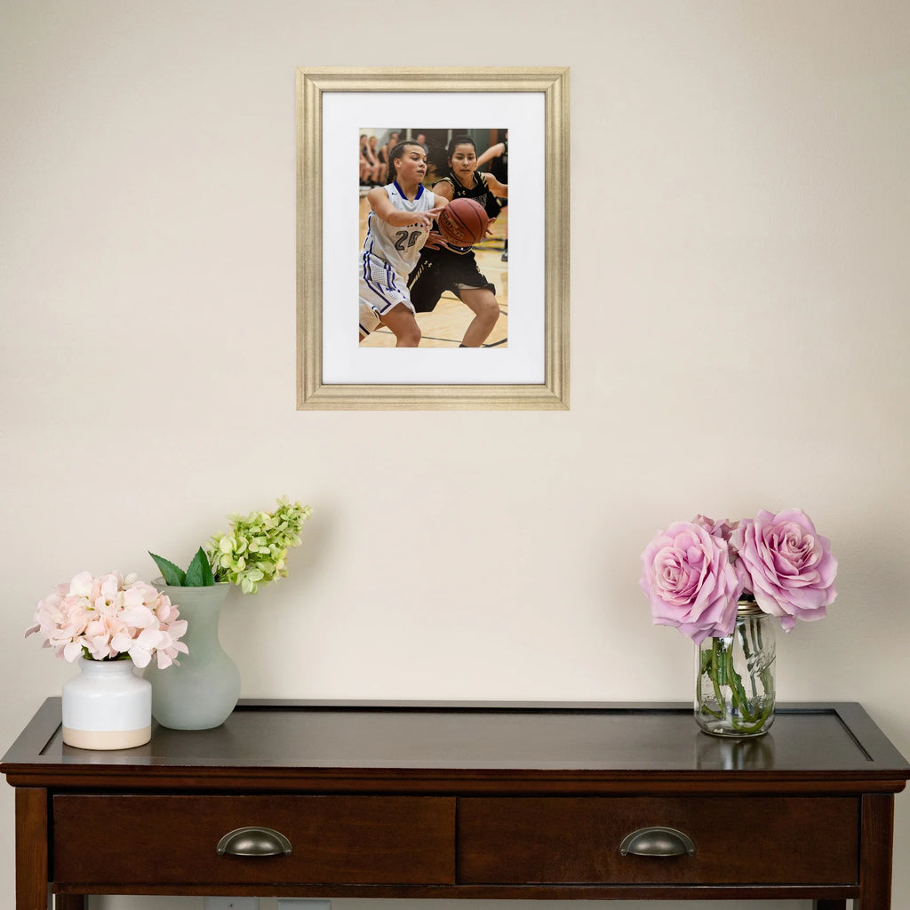 16x20 Inch Gold Picture Frame with Plexi Glass N3991