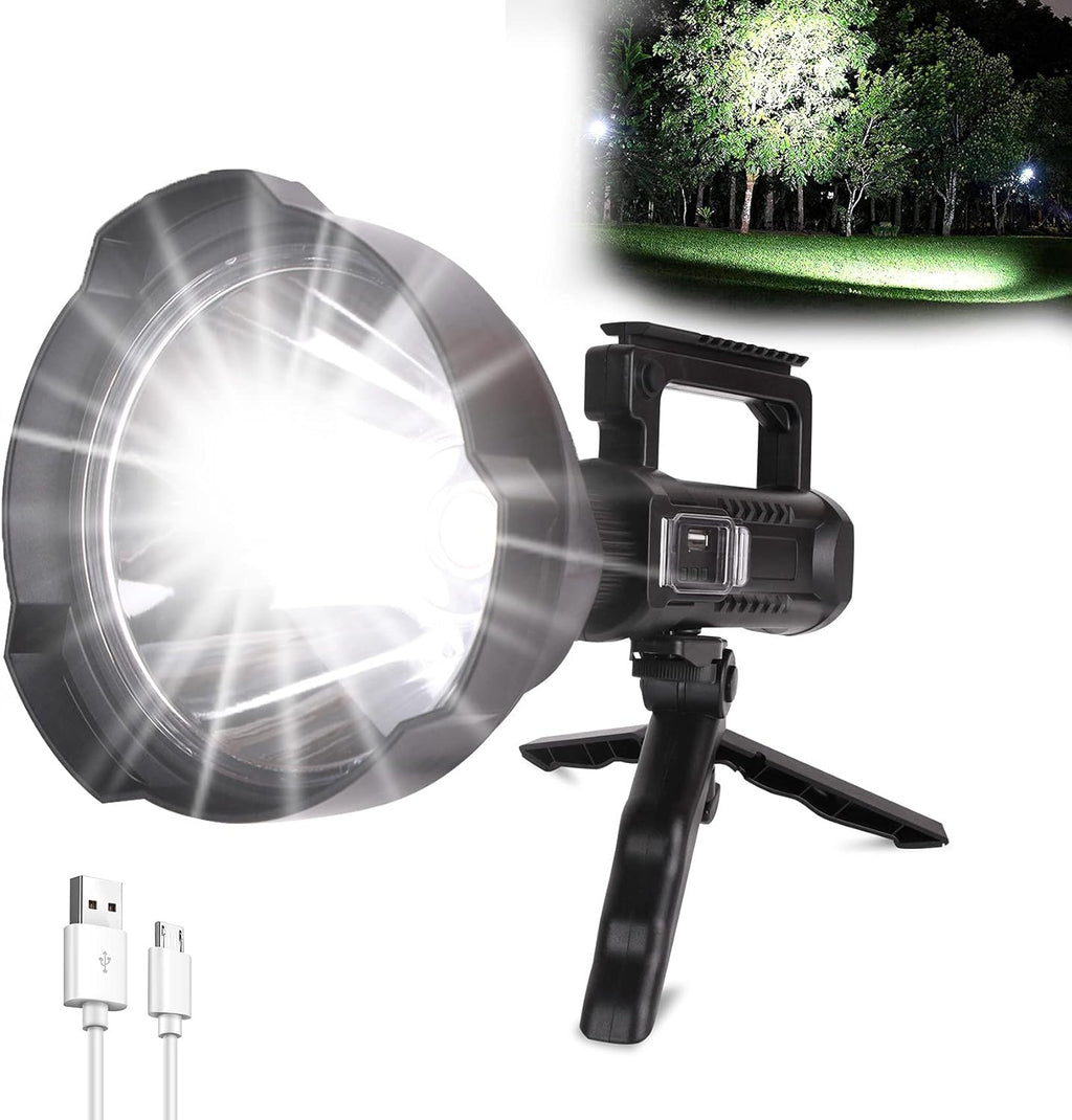 Rechargeable Handheld LED Flashlight 90000 High Lumens Waterproof H881