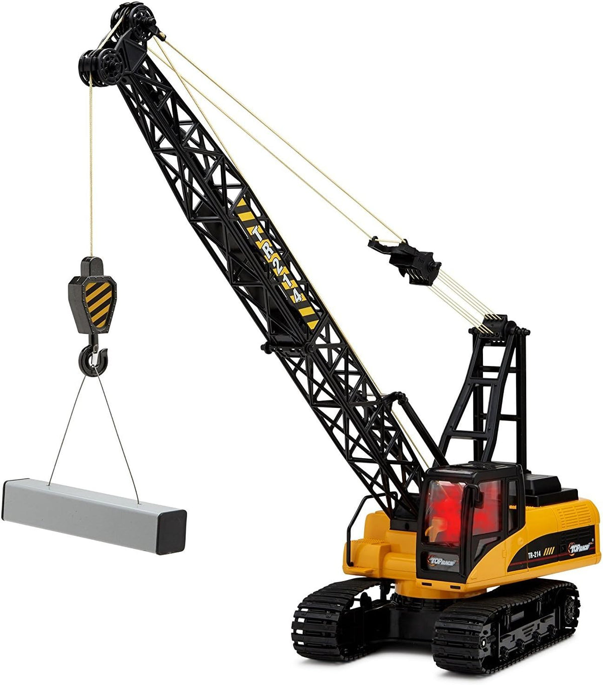 15 Channel 1:14 Scale Battery Powered RC Construction Toy Crane J373357
