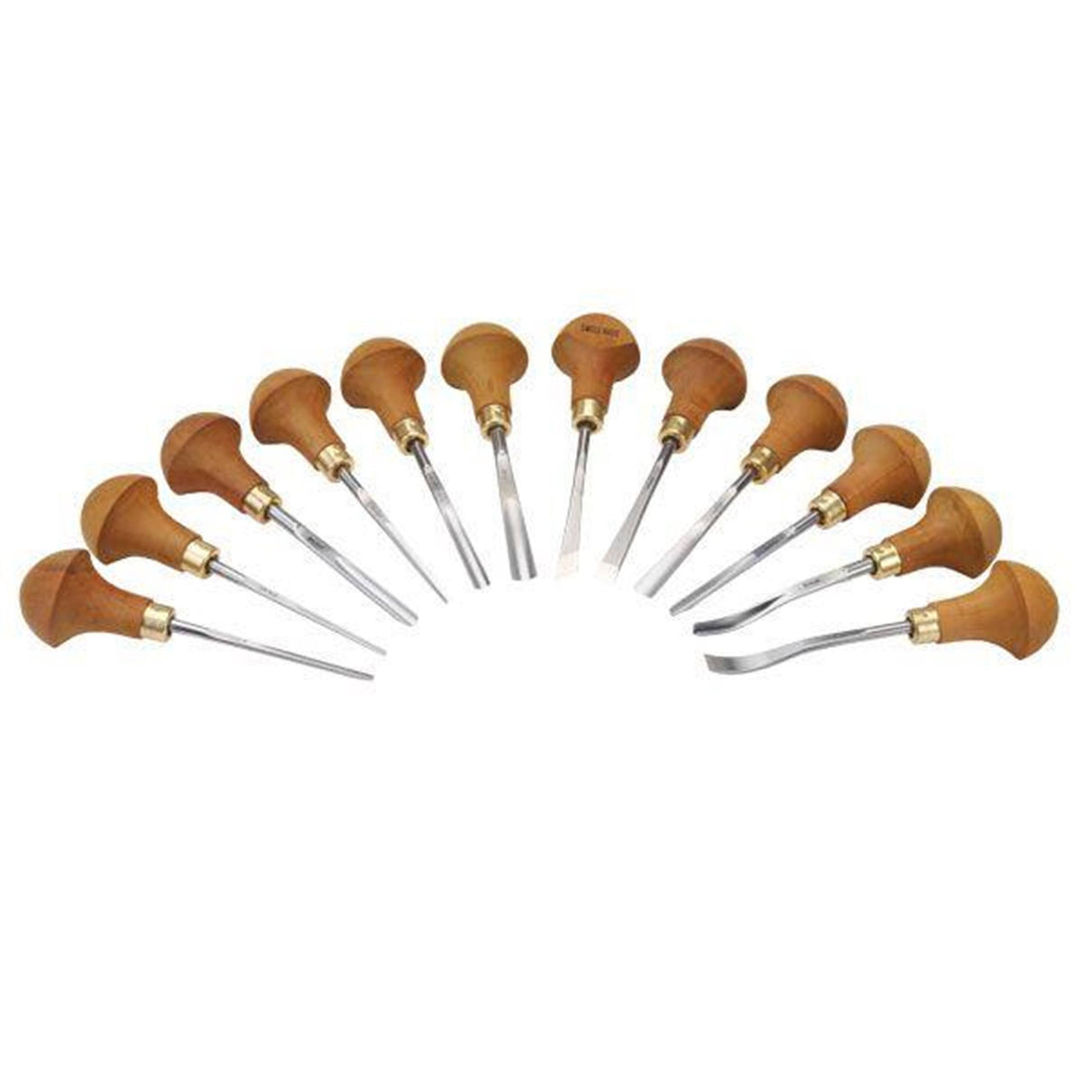 12 Piece Woodcraft Carving Tool Set W60933