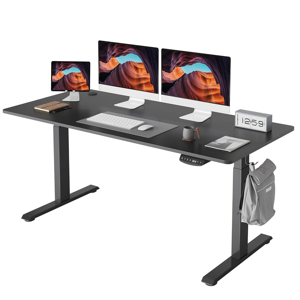 Height Adjustable Electric Standing Desk with Splice Board X477