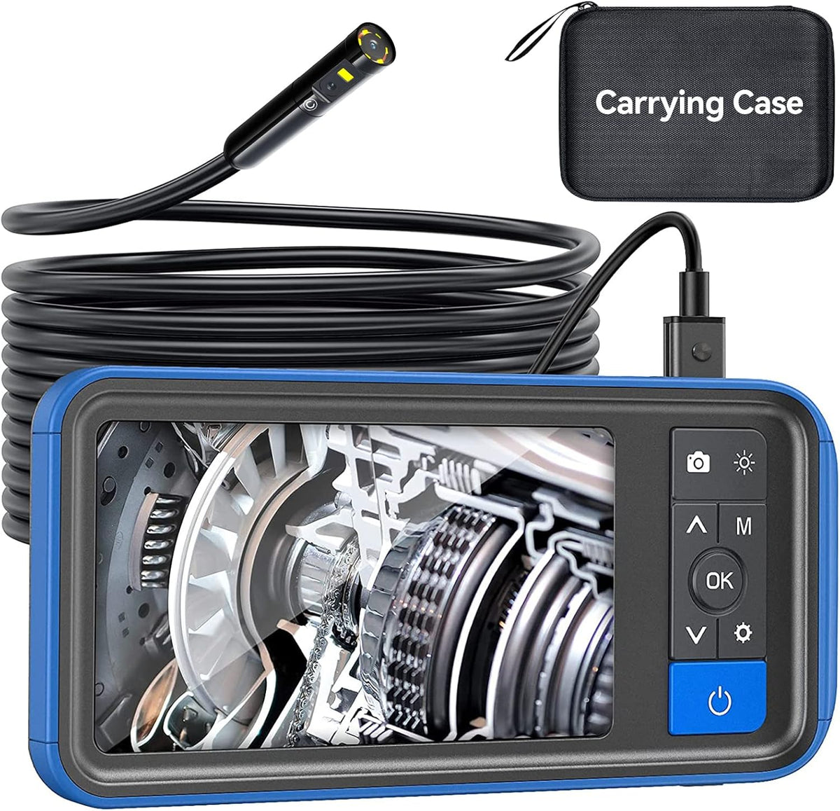 16.5ft HD Flexible Waterproof Endoscope Camera L865843