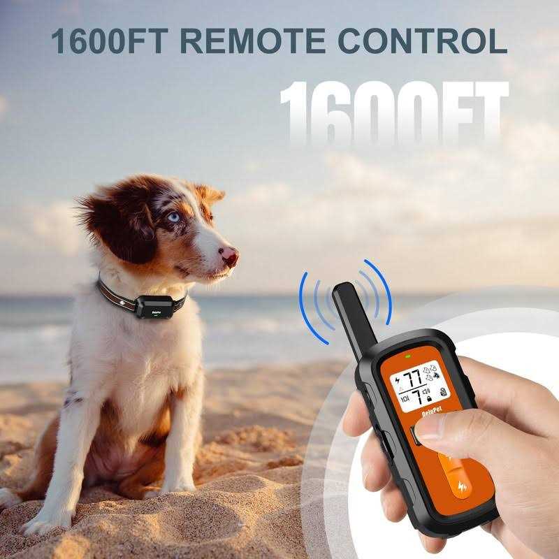 Dog Training Collar with Remote 1600FT T786