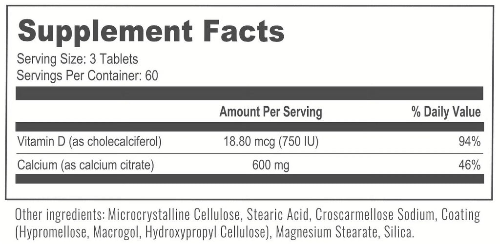 Bariatric Multivitamin Chewable Tablets with Calcium Citrate and D3 I830044
