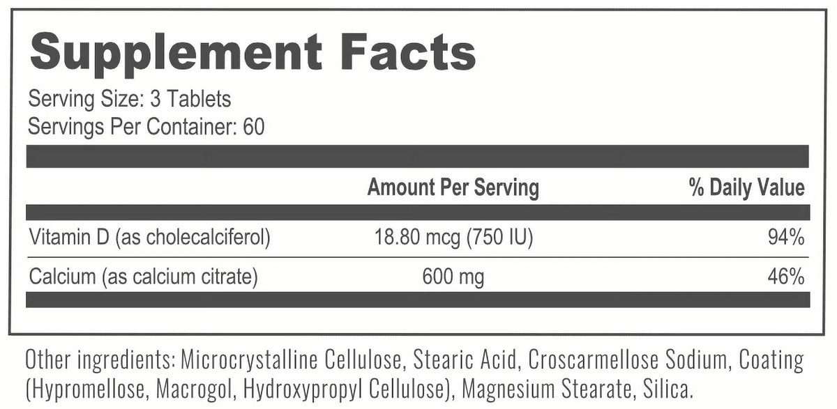 Bariatric Multivitamin Chewable Tablets with Calcium Citrate and D3 I830044