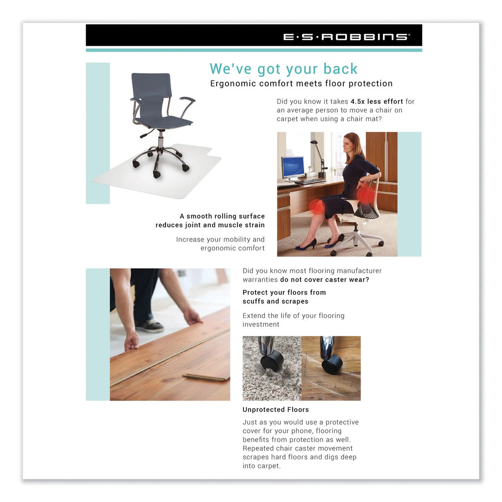 Clear Chair Mat for Carpet Z431