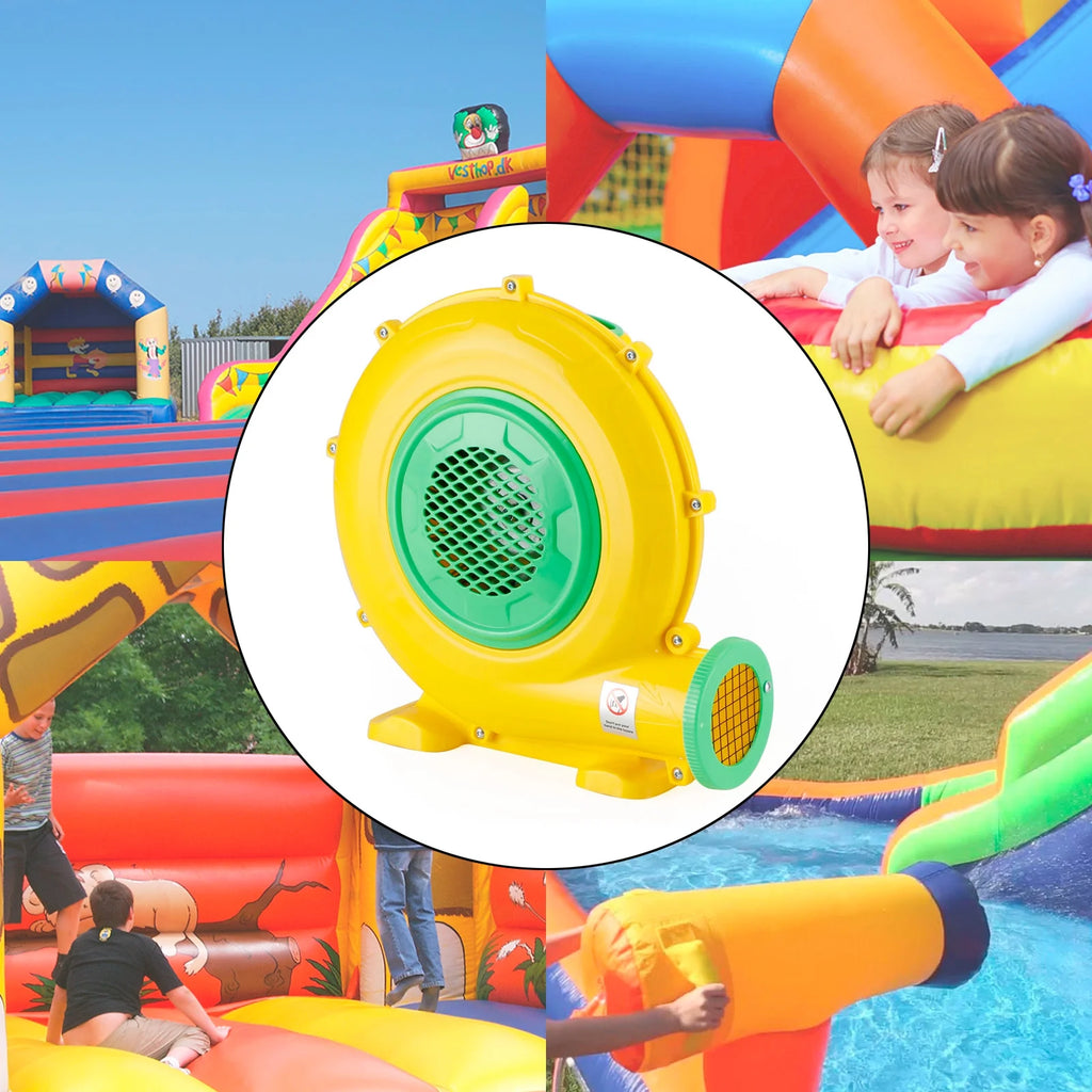 550 Watt Inflatable Bounce House Water Slide Air Pump Blower Fan M28340