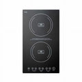 Black 2 Burner Induction Cooktop O6389