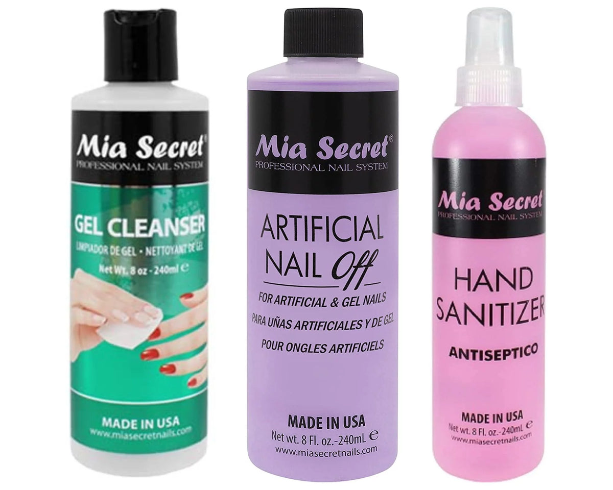 8 oz Gel Cleanser, Hand Sanitizer & Artificial Nail Off H651