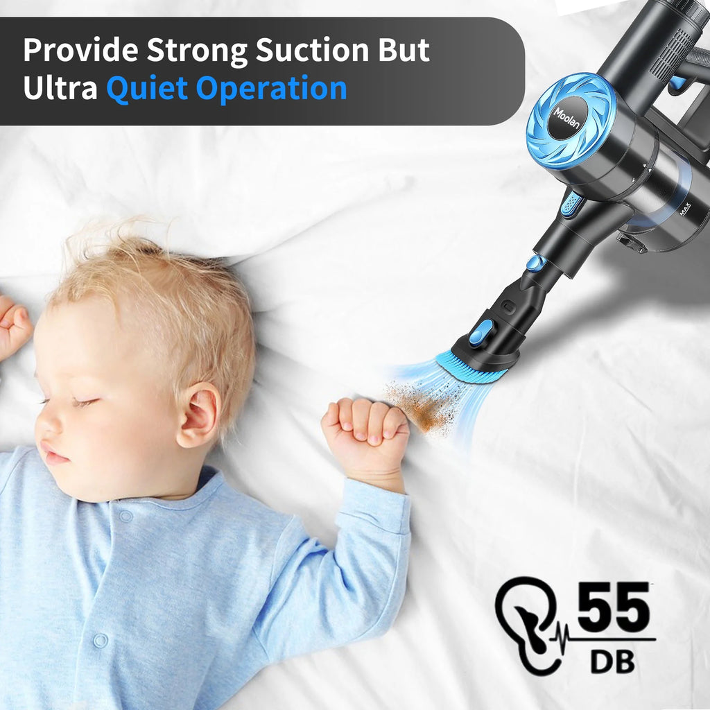 Cordless Stick Vacuum Cleaner with LED Headlights G66848