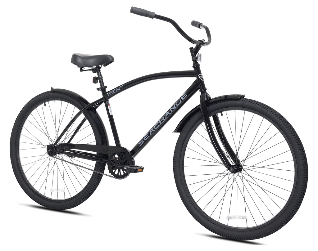 Black 29 Men's Beach Cruiser Bicycle H467