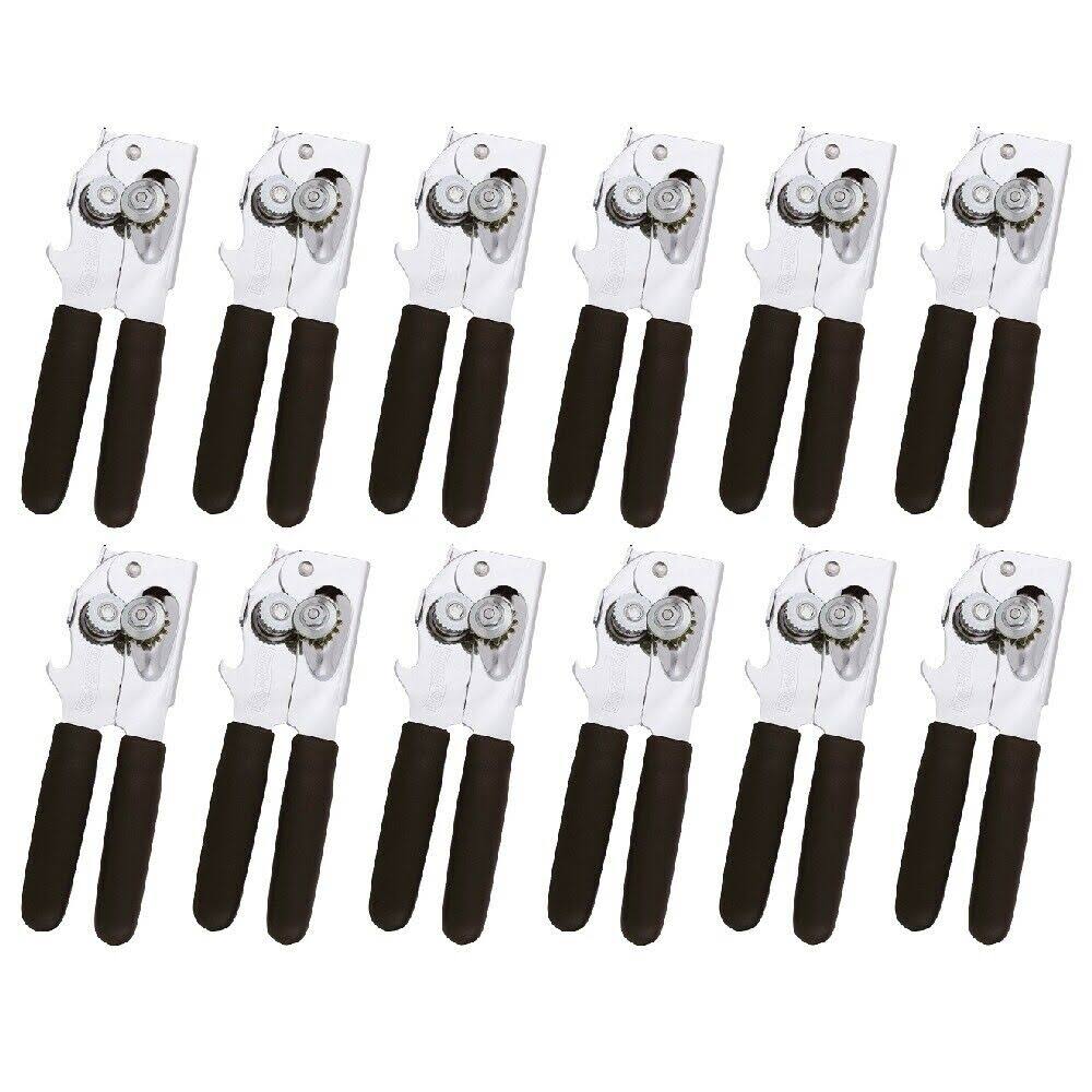 Black Can Opener Bottle Opener 12-Pack F8128