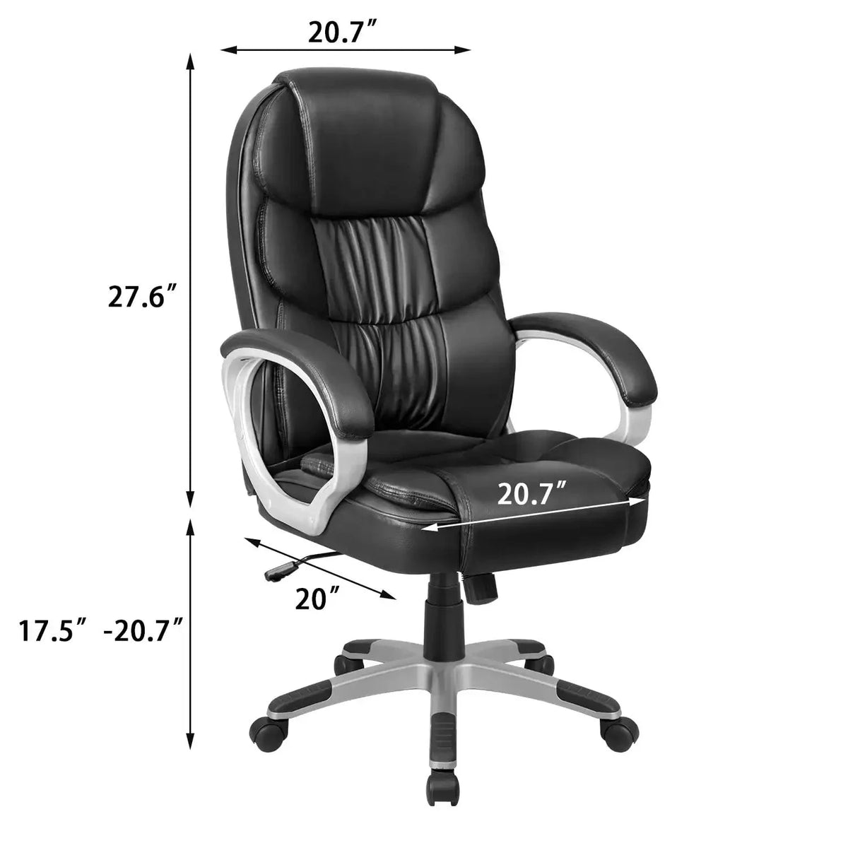 High Back PU Leather Ergonomic Office Chair C25249