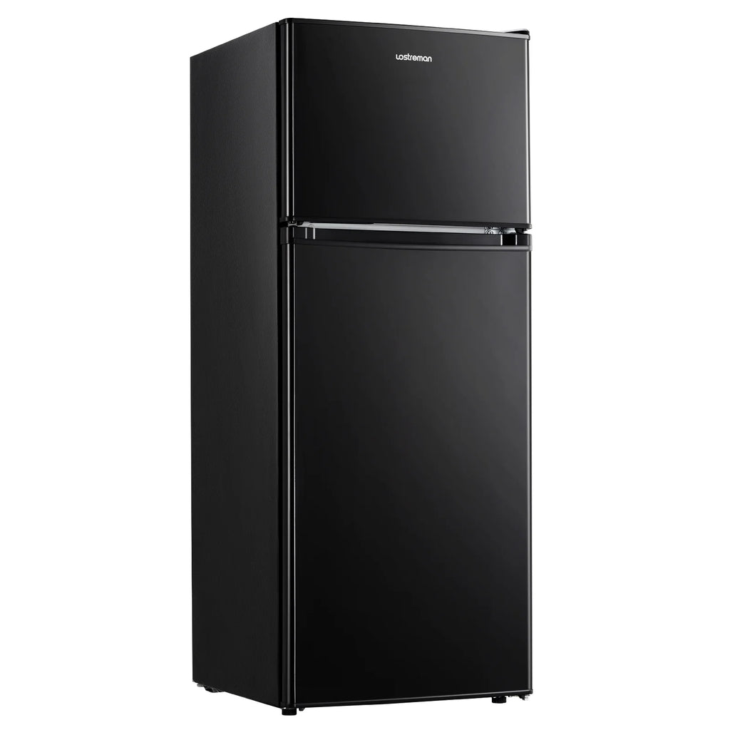 4.0 Cu.Ft Black Compact Refrigerator with Freezer E358