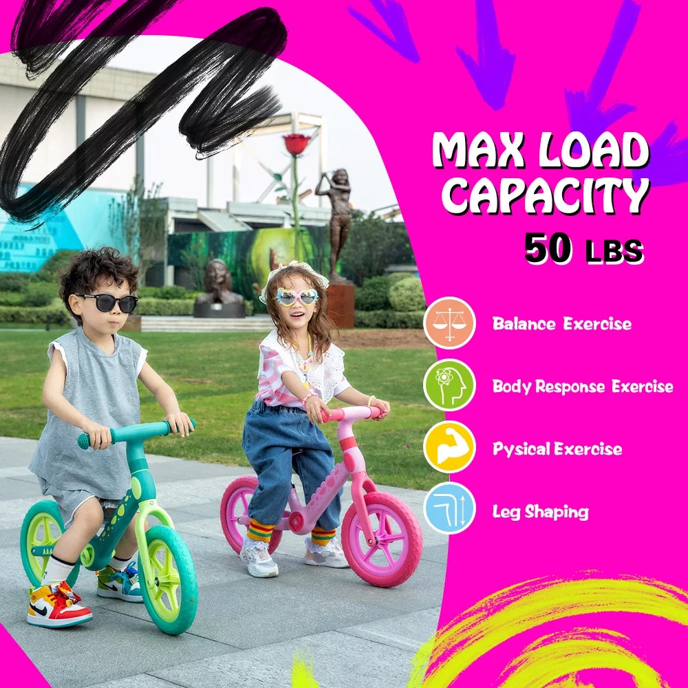 Blue No Pedal Kids Balance Bike C9452