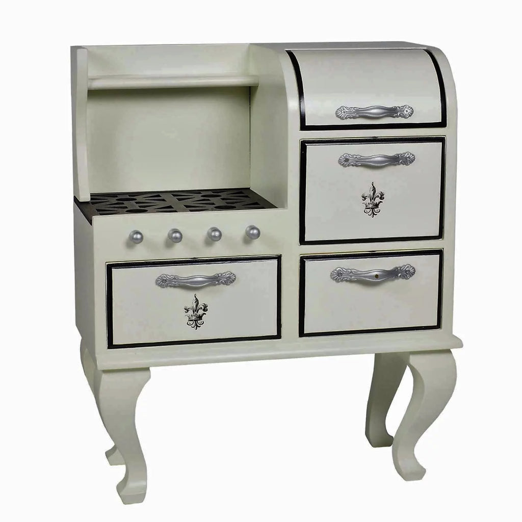 18 inch Doll Wooden Cook Stove & Oven G2794