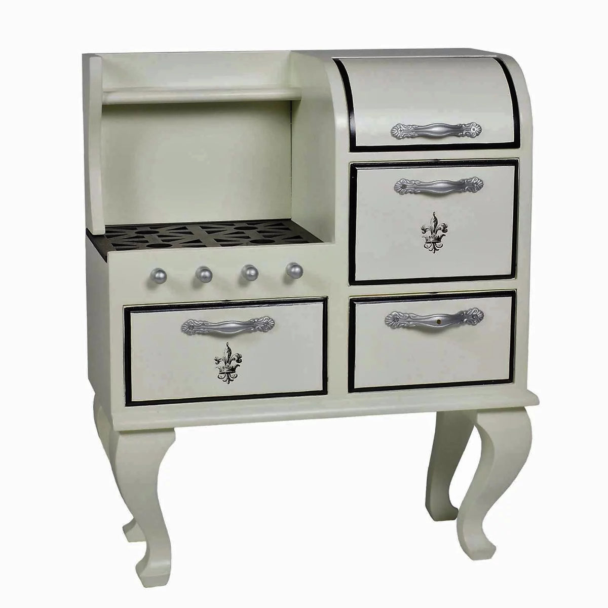 18 inch Doll Wooden Cook Stove & Oven G2794