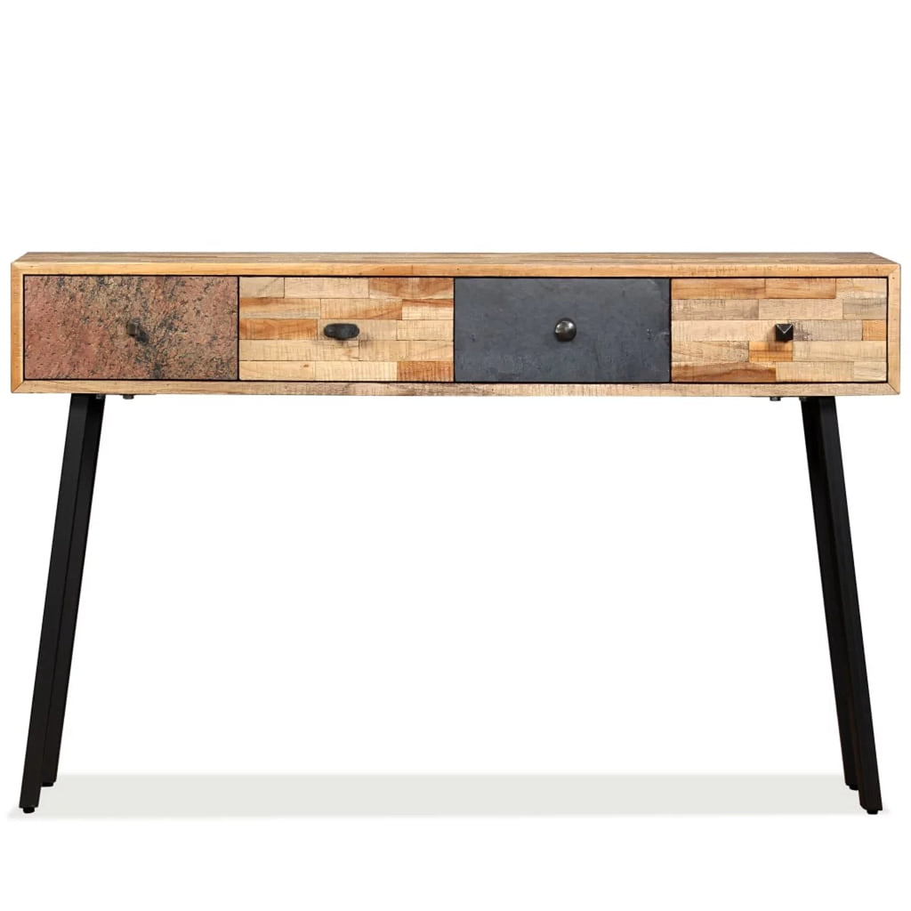 Solid Reclaimed Teak Console Table K248