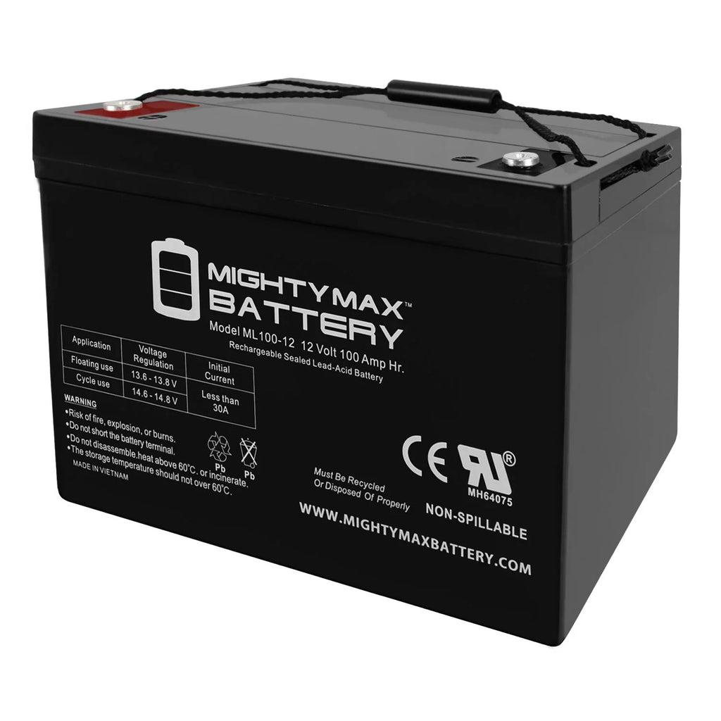 12V 100Ah SLA AGM Battery J21993