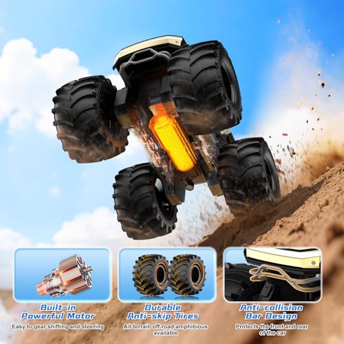 1:18 2.4 GHz Waterproof 4WD Off-Road RC Monster Truck Y238802