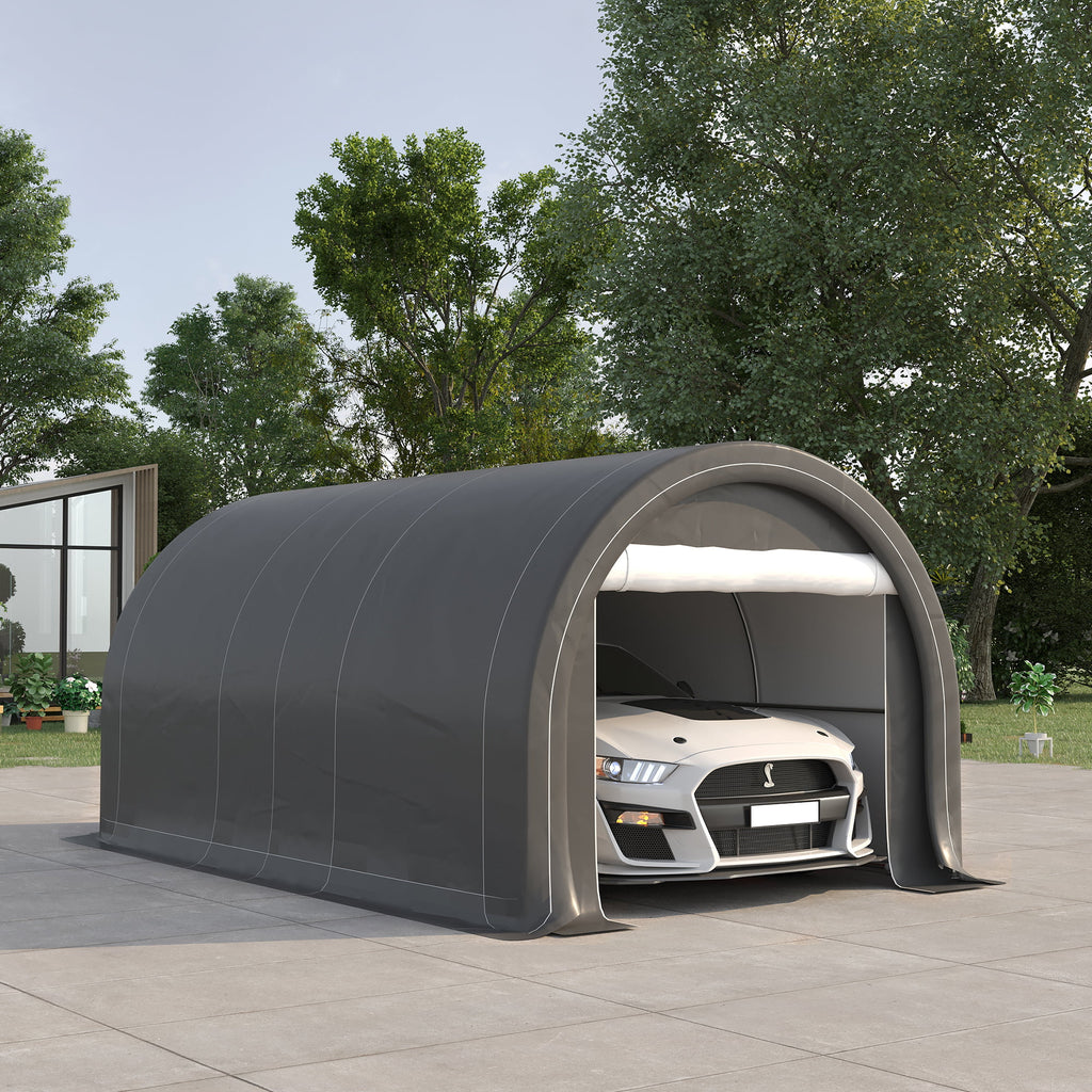 10' x 16' Anti-UV PE Carport Storage Tent L478802