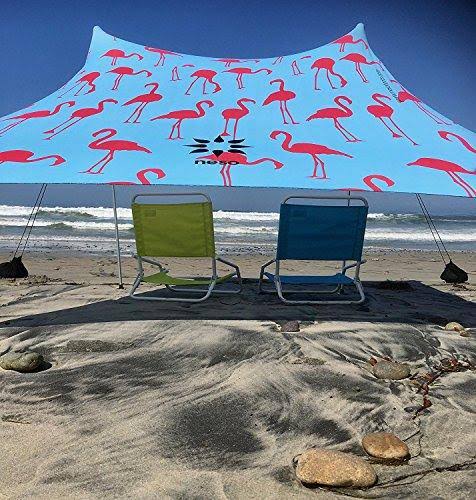 Portable Beach Tent Canopy Sun Shelter, 7 x 7ft H547