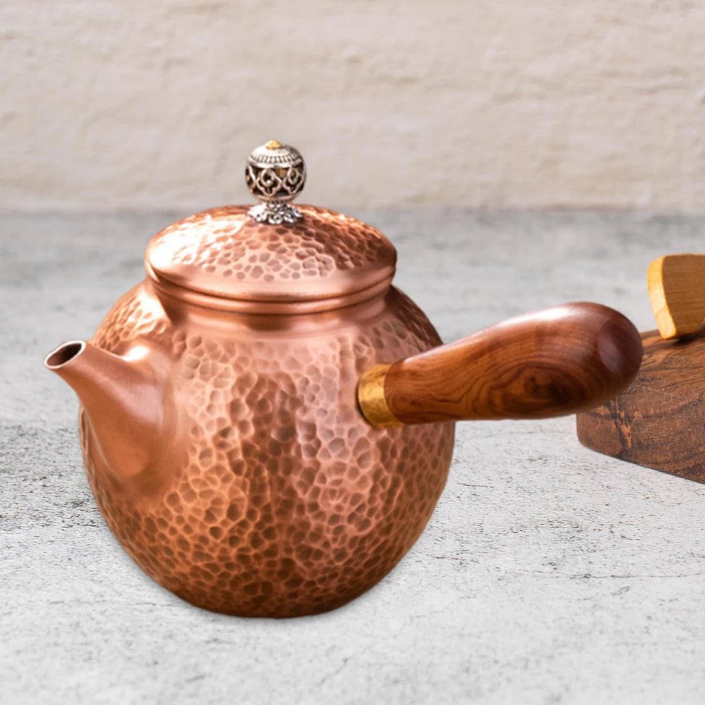 Copper Teapot Water Kettle Coffee Pot O2831